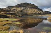 Linda paisagem no Parque Nacional Cajas, na região de Cuenca, no Equador